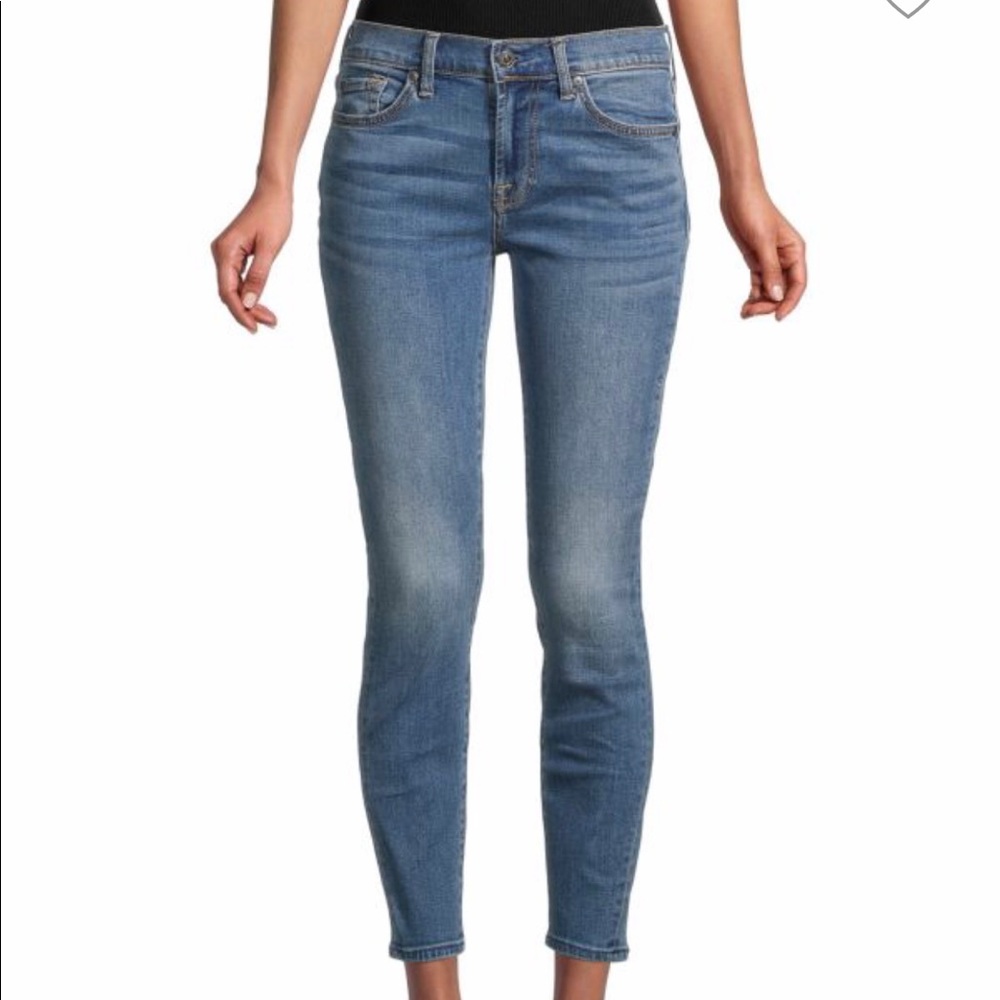 7 For All Mankind Gwenevere skinny ankle jeans
